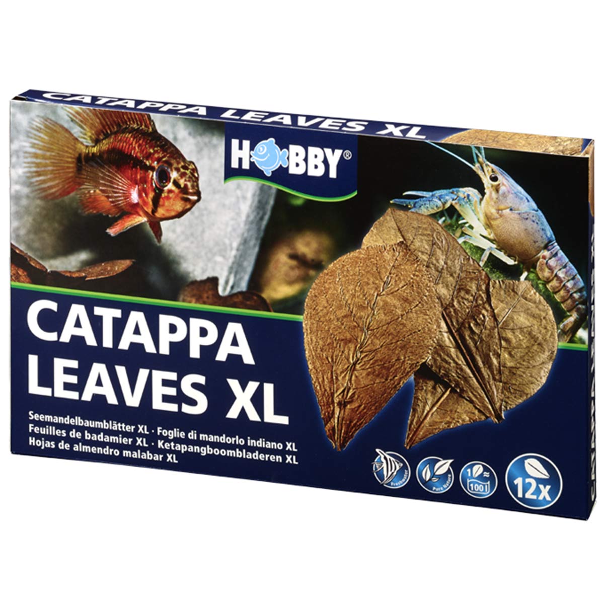 Hobby Catappa Leaves XL 12 Stück von Hobby Aquaristik