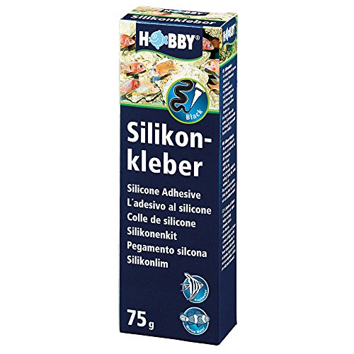 Hobby 11960 Silikonkleber, Tube, 75 g, schwarz von Hobby