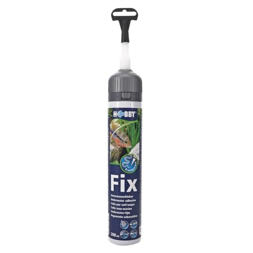 Hobby 11966 Fix Unterwasserkleber, Kartusche, 200 ml, transparent von Hobby