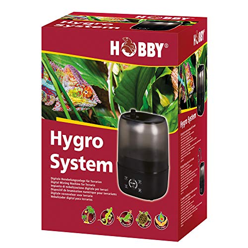 Hobby Terraristik Hygro System I Digitale Benebelungsanlage für Terrarien I hygienisch & wartungsfreundlich I Terrarium Luftbefeuchter I effizientes Benebelungssystem mit 4L Wassertank von Hobby