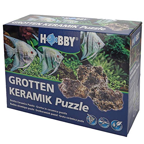 Hobby 40500 Grottenpuzzle Keramik, 1,2 kg von Hobby