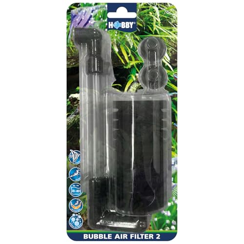 Hobby Bubble Air Filter 2 - Luftbetriebener Innenfilter für Aquarien 20-40 Liter von Hobby