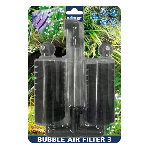 Hobby Bubble Air Filter 3 - Luftbetriebener Innenfilter für Aquarien 30-80 Liter von Hobby