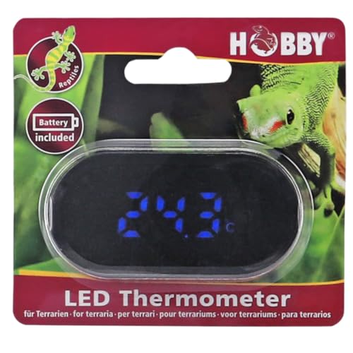 Hobby LED Thermometer Terra für Terrarien - inkl. Batterie von Hobby