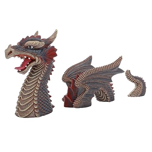 Hobby Aquaristik Red Dragon 1 I 20 x 9,5 x 11,5 cm I Dekoration für Aquarien von Hobby