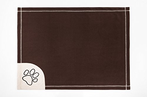 Hobbydog 88 KOCBRA5 Dog Blanket 88X66 cm Brown, M, Brown, 500 g von Hobbydog