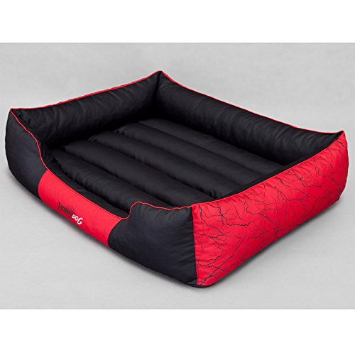 DOGGY Hobbydog L PRECZP5 Preczp5 L Prestige Hundebett Matratze Hundematratze Hundekissen Hundematte Schlafplatz (3 Verschiedene Größen) (L (65 X 50 cm)), L, Black, 1.8 kg von DOGGY