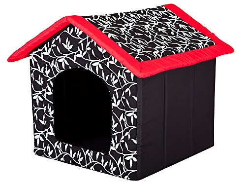 DOGGY Hobbydog R3 BUDCZD5 Doghouse R3 52X46 cm Red Roof, M, Multicolored, 1.1000000000000001 kg von DOGGY