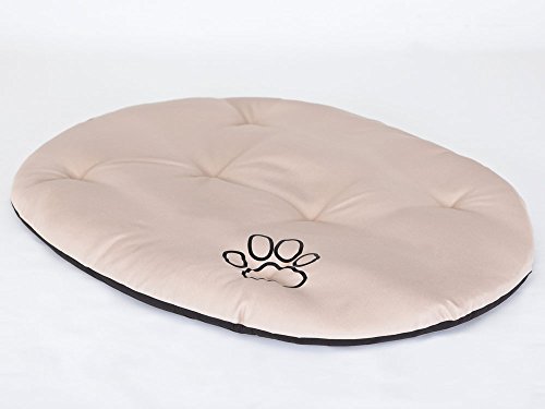 Hobbydog R3 PODJAB1 Dog Pillow R3 58X43 cm Light Beige, M, Beige, 300 g von Hobbydog