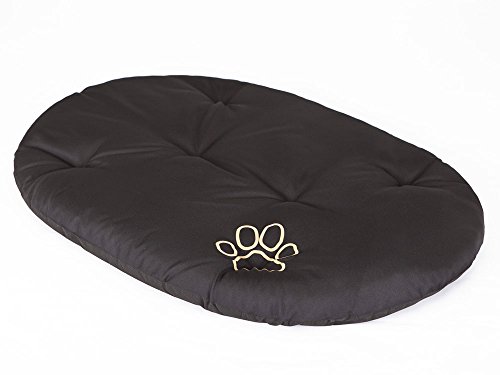 Hobbydog R9 PODCZA5 Dog Pillow R9 87X62 cm Black, XXL, Black, 600 g von Hobbydog