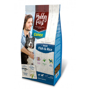 HobbyFirst Canex Adult Fisch & Reis Hundefutter 12 kg von HobbyFirst Canex