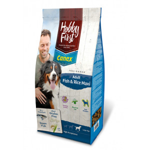 HobbyFirst Canex Adult Fisch & Reis Maxi Hundefutter 12 kg von HobbyFirst Canex