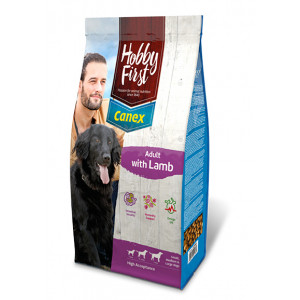 HobbyFirst Canex Adult mit Lamm Hundefutter 3 kg von HobbyFirst Canex