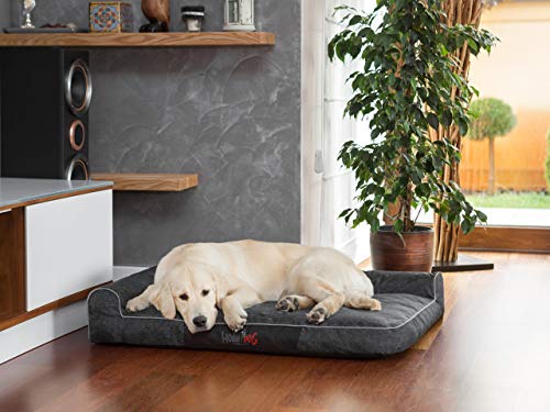 Best Hundematrtatze Hundebett Schlafplatz Matratze Tierbett Schlafmate Hundenkorb hundesofa von Hobbydog