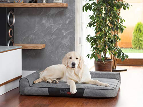 Best Hundematrtatze Hundebett Schlafplatz Matratze Tierbett Schlafmate Hundenkorb hundesofa von Hobbydog