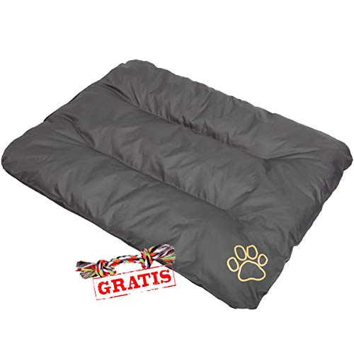 HobbyDog ECOGRA3 + Spieltau gratis Hundebett Ruheplatz Hundematratze Hundekissen Hundematte ECO Schlafplatz (3 Verschiedene Größen) (R3 (115 x 80 cm)) von Hobbydog