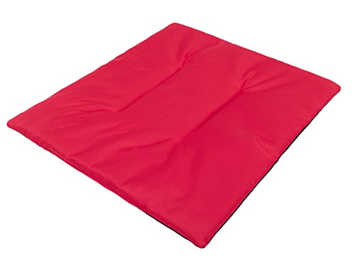 Hobbydog R2 PUBCZE3 Pillow to Doghouse R2 41X35 cm Red Codura, S, Red, 200 g von Hobbydog