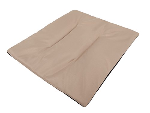 Hobbydog R6 PUBBEZ5 Kissen Für Hundezwinger Größe R6-78 X 68 cm Beige Codura Bett Betten Hundematte, XXL, Beige, 600 g von Hobbydog