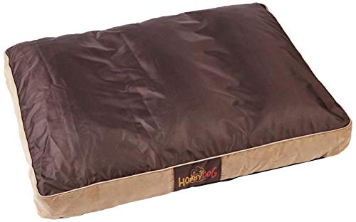 Hobbydog Hundematratze Hundesofa Hundekorb Tierbett Verschiedene Größen und Farben (L - 90cm x 70cm x 12cm, 7 - flok mit Dunkelbraun) von Hobbydog