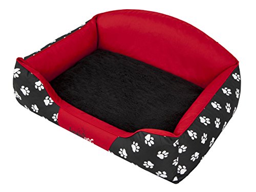 Hobbydog Hundebett Hundehütte Hundekissen Ruheplatz Hundematratze Hundesofa Hundeschlafplatz Doggybed Hundezubehör Hundeschlafplatz Sofa Hundekissen Hundeplatz Bett Hundekorb 65 x 50 cm von Hobbydog