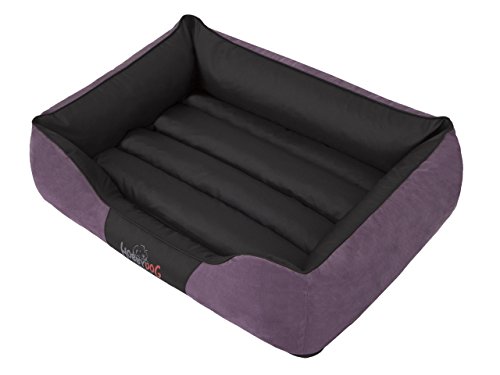 Hobbydog L NICFIO5 Dog Bed Nice L 65X5 cm Purple Nubuck, L, Purple, 1.8 kg von DOGGY