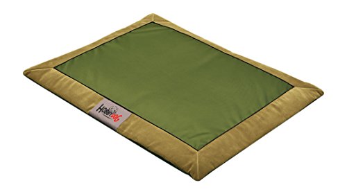 Hobbydog MATAFZZ1 Hundematte Hundebett Hundesofa Hundekorb Tierbett flok, M, 70 cm x 50 cm x 3 cm, grün von Hobbydog