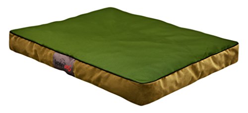 DOGGY Hobbydog MMATFZZ3 Hundematratze Hundebett Hundesofa Hundekorb flok, M, 70 m x 50 x 12 cm, grün von Hobbydog