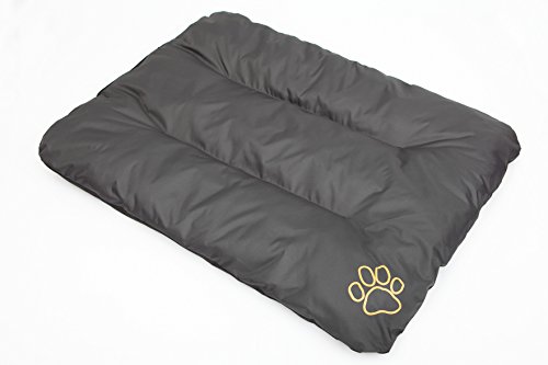 Hobbydog R1 ECOGRA3 Hundebett ECO Schlafplatz Ruheplatz Hundematratze Hundekissen, 90 x 60 cm, L, grau von Hobbydog