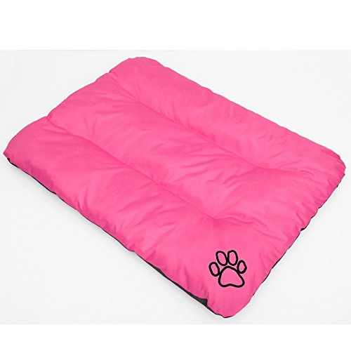 DOGGY Hobbydog R1 ECOROZ2 Hundebett ECO Schlafplatz Ruheplatz Hundematratze Hundekissen, 90 x 60 cm, L, rosa von DOGGY