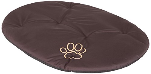 DOGGY Hobbydog R6PODCBR2 Hundebett Hundesofa Hundekorb Tierbett Kissen, Größe 75 x 58 cm, Dunkelbraun von DOGGY