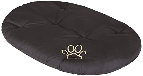 DOGGY Hobbydog R6PODCZA5 Hundebett Hundesofa Hundekorb Tierbett Kissen, Größe 75 x 58 cm, schwarz von DOGGY