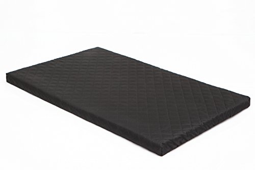 Hobbydog XXL DMACZA1 Dog Mattress Deluxe XXL 103X63 cm Black, XXL, Black, 600 g von DOGGY