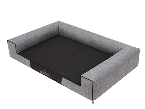 Hundebett Victoria, Hundeschlafplatz, Hundesofa, Hundekissen von Hobbydog