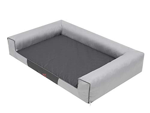 Hundebett Victoria, Hundeschlafplatz, Hundesofa, Hundekissen von Hobbydog