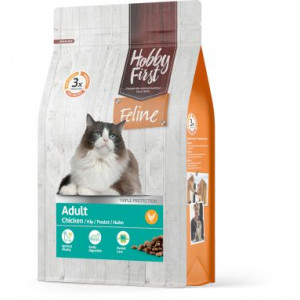 HobbyFirst Feline Adult Huhn Katzenfutter 2 x 4,5 kg von Hobbyfirst Feline