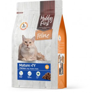 HobbyFirst Feline Mature 7+ Katzenfutter 2 x 4,5 kg von Hobbyfirst Feline