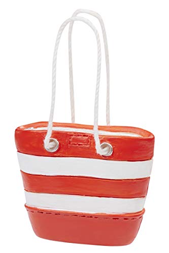 Hobbyfun Tasche, ca. 3,7 x 4,5 cm, rot/Weiss von Hobbyfun