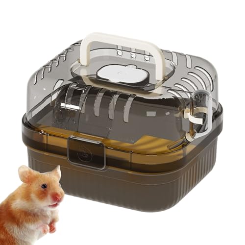 Hobngmuc Hamster-Tragetasche, tragbare Hamster-Reisetasche, leicht, tragbar, belüftet, mit Laufradtasche für Auto, Reisen, Transport, Ausflüge, Besuch im Freien Hobngmuc Hamster-Tragetasche, tragbare Hamster-Reisetasche, leicht, tragbar, belüftet, mit Laufradtasche für Auto, Reisen, Transport, Ausflüge, Besuch im Freien von Hobngmuc