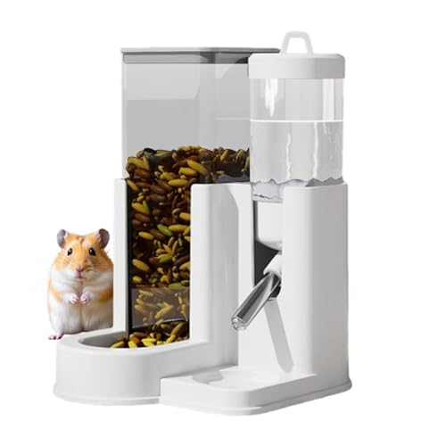 Hobngmuc Hamster Wassernapf - Hamster Futternapf - Automatischer Futterspender Pet Waterer für Kleintierkäfig Täglich Indoor Outdoor Wohnzimmer Schlafzimmer Reise Bewässerungshase Hobngmuc Hamster Wassernapf - Hamster Futternapf - Automatischer Futterspender Pet Waterer für Kleintierkäfig Täglich Indoor Outdoor Wohnzimmer Schlafzimmer Reise Bewässerungshase von Hobngmuc