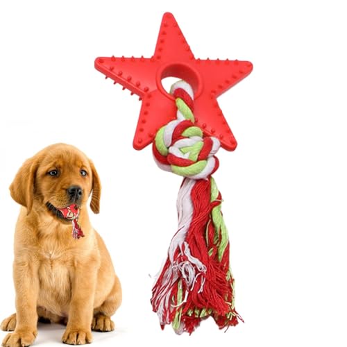 Seil-Kauspielzeug - Kauspielzeug für Hunde zur Mundpflege | Langlebiges Haustierspielzeug, Welpenspielzeug in Lebensmittelqualität zum Spielen, Training, für Haustiere von Hobngmuc