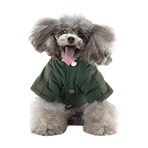Hods Fleece-Hunde-Hoodie für kleine - Kapuzenmantel Haustierkleidung Warme Kleidung für kleine Hunde Winter,Warme Hundekleidung für den Außenbereich, warme Welpenjacke für kaltes Wetter, Winterjacke von Hods