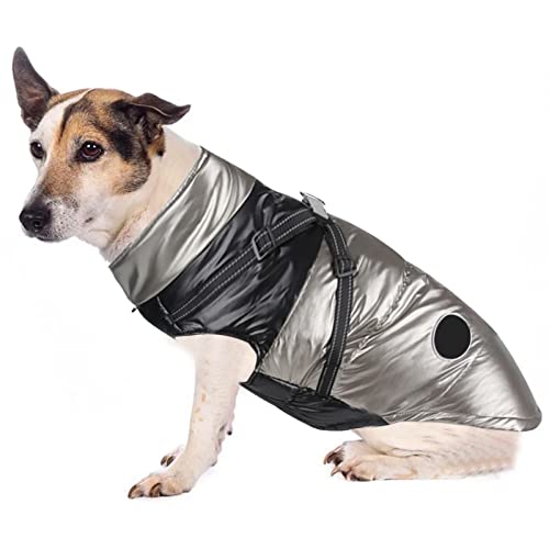 Hods Wintermäntel für Hunde - Winddichte reflektierende Hundebekleidung | Verstellbare Welpenkleidung für kleine und mittelgroße Hunde im Freien von Hods