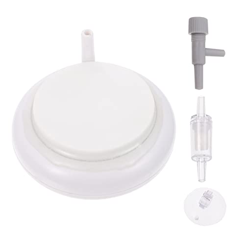 Hoement Luftverteiler Luftpumpe 1 Set Stein Saugscheibe Durchmesser Diffusor Pumpe Tank Für Hydroponik Becher Runde Belüftung Sauerstoff Luftsteine ​​Blase Mit Fischaquarium Aquarium von Hoement