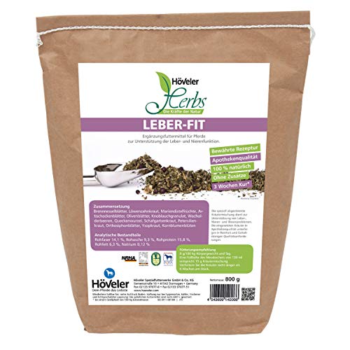 Höveler Herbs Leber-FIT, 800 g von Höveler Herbs