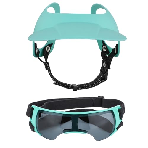 Hogvinnatil Hunde Baseballkappen - Sonnenbrillen Baseballkappen Mit Ohrenlöchern Für Haustiere,UV-Schutz wasserdichte Hundeschirmmütze Mit Sonnenbrille Für Welpen, Sommer & Wanderungen Hogvinnatil Hunde Baseballkappen - Sonnenbrillen Baseballkappen Mit Ohrenlöchern Für Haustiere,UV-Schutz wasserdichte Hundeschirmmütze Mit Sonnenbrille Für Welpen, Sommer & Wanderungen von Hogvinnatil