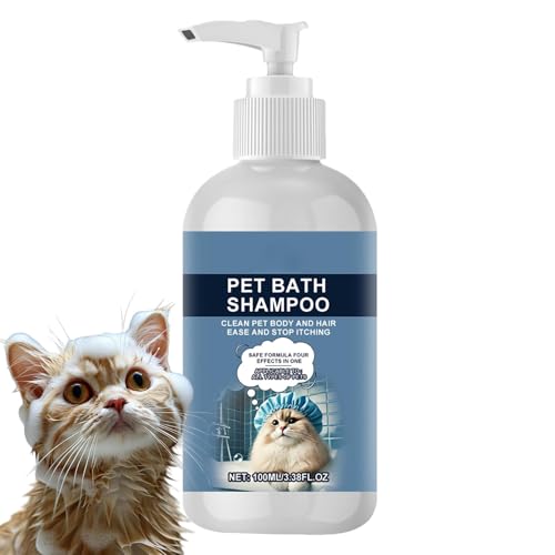 Hogvinnatil Hundeshampoo, Hundeshampoo für stinkende Hunde | Welpenbadreiniger | Hundeshampoo Pet Care Sanftes Hundeshampoo für empfindliche Haut Geruchskontrollshampoo für Hunde Haustiere von Hogvinnatil