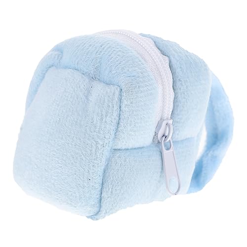 1Stk Rucksack hamsterzubehör Hamster zubehör Chinchilla-Tragetasche Hamstertragetasche reisetaschen Aufbewahrungstasche für Haustier kleine Tiertaschendekoration Baumwolle Blue Hohopeti von Hohopeti