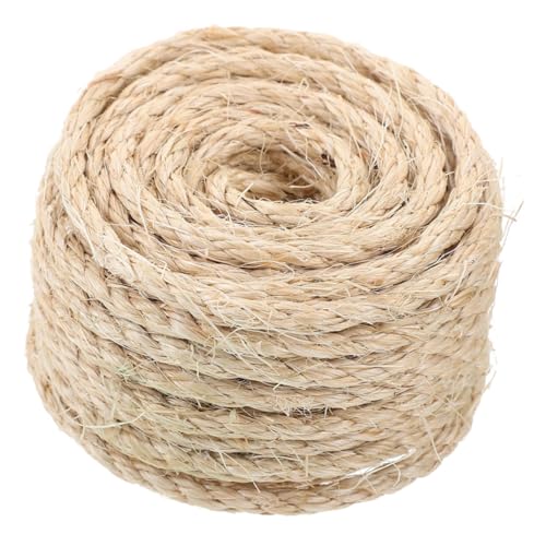 Hohopeti 1 Rolle DIY Kratzseil Seil Für Den Täglichen Gebrauch Multifunktionsseil DIY Katzenkratzseil Sisal von Hohopeti