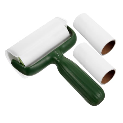 Hohopeti Flusenroller 1 Satz Fusselrolle Für Tierhaare Haushalt Fellroller Tragbarer Tierhaarentferner Tragbarer Fusselentferner Praktischer Fusselentferner Multifunktions-fellwickler Green Papier von Hohopeti