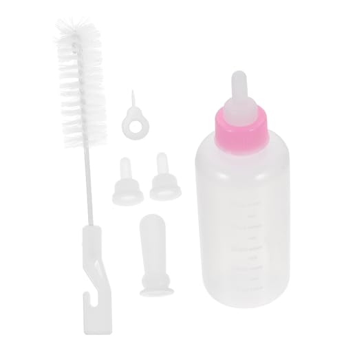 Hohopeti 1 Satz Wasserflaschen pet Flaschen pet Supplies Tierpflege-Set Tierpflegeprodukte Tiermilchflasche Haustier Welpe Milchspender für Kätzchen Babyflaschen zum Stillen Kieselgel von Hohopeti